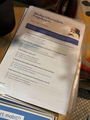 Foto des Medienführerscheins für die Lange Familiennacht im Oktober 2024